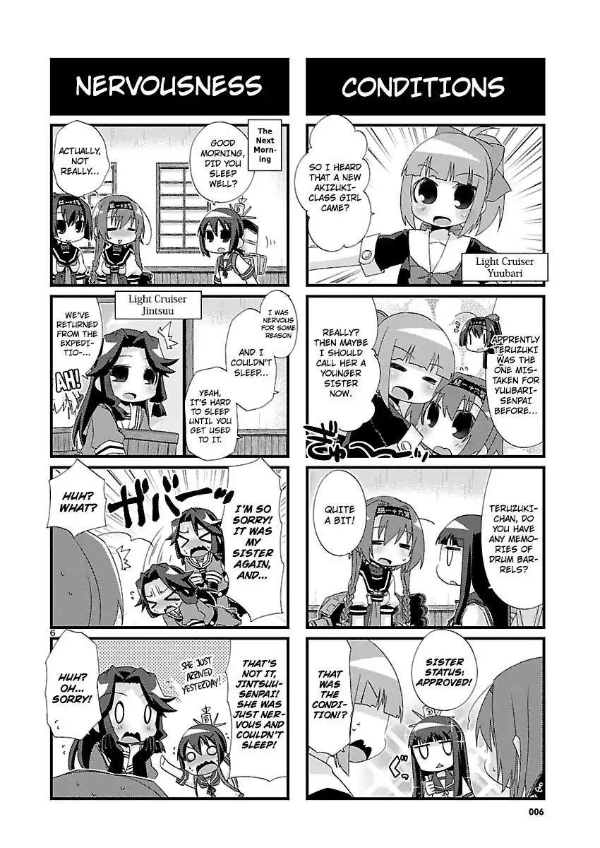 Kantai Collection - Kankore - 4-koma Comic - Fubuki, Ganbarimasu! Chapter 106 6